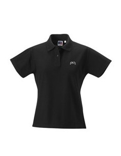 Polo-Shirt Damen schwarz