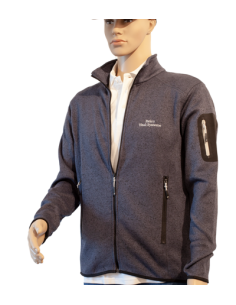 Herren Strickfleece-Jacke...